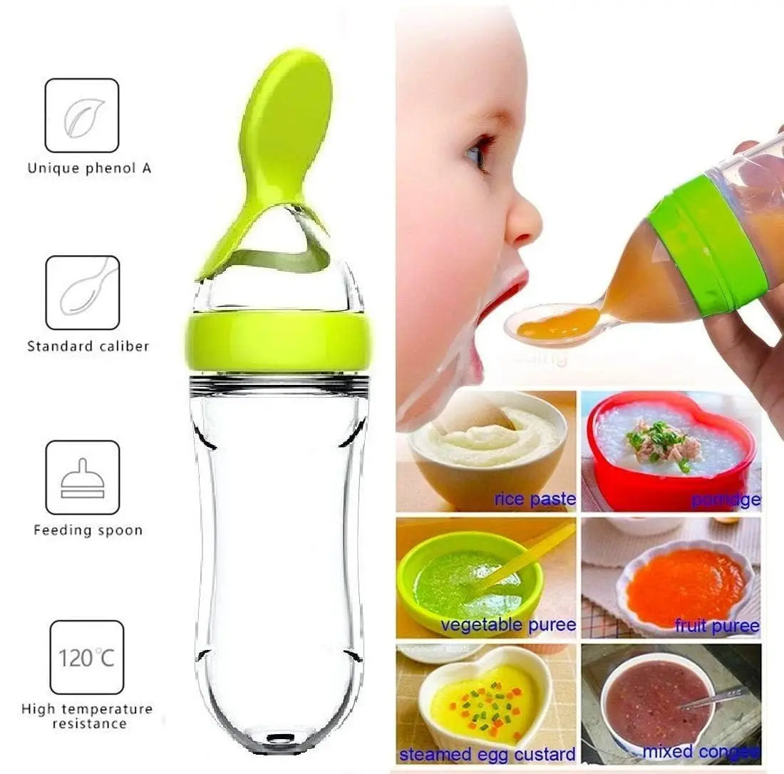Squeezing Feeding Bottle Cup
